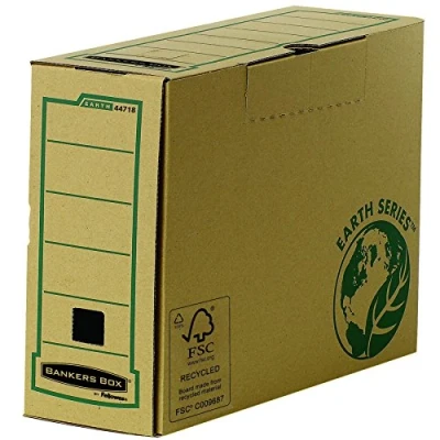 Obrázek Bankers Box Earth Series 4471801 Folio Archivní krabice (100 mm, 100% recyklovaná) 20 kusů hnědá