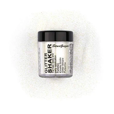 Obrázek Stargazer Products třpytky v aplikační lahvička, 1 balení (1x 5 g) 5g bílá