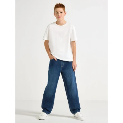 Obrázek Lindex WIDE Wilmer Džíny Relaxed Fit pro děti, Velikost: 158, Blue denim