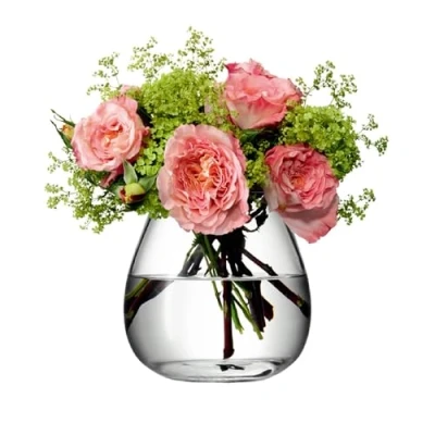 Obrázek LSA Flower Bouquet Tischvase, Glass, Clear, Höhe 17 cm