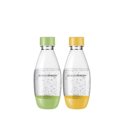 Obrázek SodaStream Kunststofflasche 0,5L BPA freigrün &amp; gelb 2er Pack