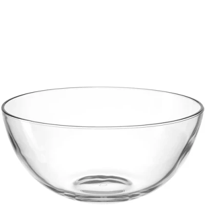Obrázek LEONARDO HOME Miska Cucina, 1 kus, salátová mísa vhodná do myčky, moderní mísa, vysoce kvalitní pro potraviny, výška 13,6 cm, transparentní, 066344