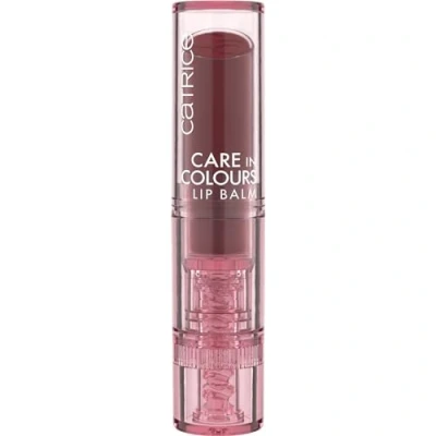 Obrázek Catrice Care In Colours balzám na rty, č. 050, fialová, hydratační, vyživující, přírodní, lesklý, veganský, bez alkoholu, konzervačních látek, parabenů, 1 balení (3 g)