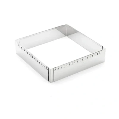 Obrázek De Buyer 3013.20 Rahmen aus Edelstahl, ausziehbar 20 x 5 cm bis 37 cm,grau