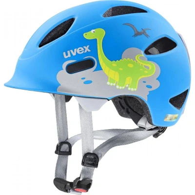 Obrázek UVEX Oyo Style dětské modrá Dino 50 54 cm helma na kolo