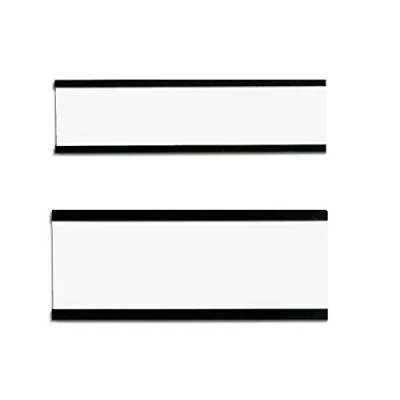 Obrázek Franken GmbH C163 magnetický štítek, černý, 75 x 20 mm