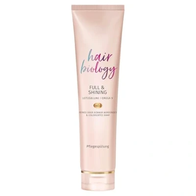 Obrázek Hair Biology Full &amp; Shining kondicionér, pro jemné nebo řídnoucí a barvené vlasy, 160 ml