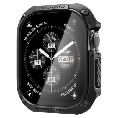 Obrázek Spigen Tough Armor pouzdro kompatibilní s Apple Watch 10 46 mm (2024) černé