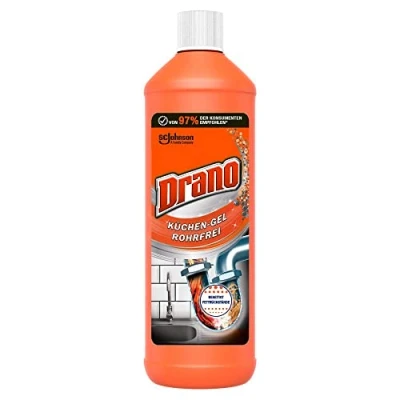 Obrázek Drano kuchyňský gel čistič odpadu, bez trubek, 1 l