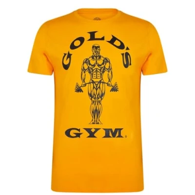 Obrázek Gold&#039;s Gym Pánské zlaté tričko