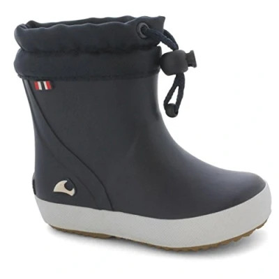 Obrázek Viking Unisex dětské Alv Rain Boot, Navy White Sole