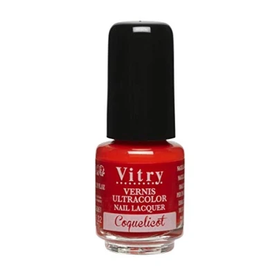 Obrázek Vitry Mini Nagellack, Mohn, 4 ml