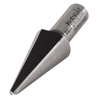 Obrázek wolfcraft Vrták na plech HSS, kulatý dřík, dřík 8 mm Ø 3 13,5 I 2518000 Pro plynulé vrtání a odstraňování otřepů kovu plastu