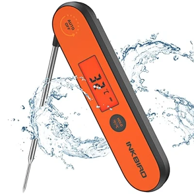 Obrázek Inkbird teploměr na maso, USB dobíjecí digitální maso IHT 1P, IPX5, vodotěsný vaření, kuchyňský teploměr, grilovací pečení, BBQ, výživa dětí