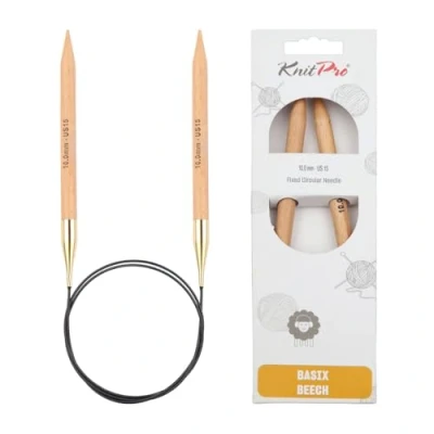 Obrázek KnitPro K35327 kruhová pletací jehla, béžová, 60 cm x 10 mm