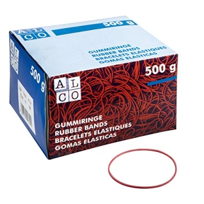Obrázek ALCO Albert 738 gumové kroužky Ø 40 mm 500 g, červené