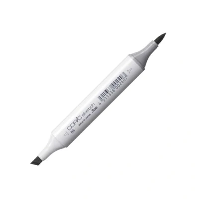 Obrázek COPIC Sketch Marker typ N 5, neutrální gray č. profesionální popisovač štětců, se super špičkou na obočí a pro střední