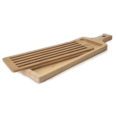 Obrázek Lacor Brot Schneidebrett Bambu 50X15X2 cm, Bambus, Braun, 50 x 15 2 cm