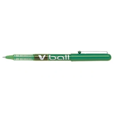 Obrázek Pilot V Ball 5 kuličkové pero s tekuté inkoustová 0,5 mm Extra Fein 12 kusů Zelená