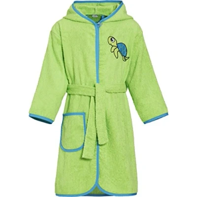 Obrázek Playshoes Unisex dětský froté župan ranní župan, želva