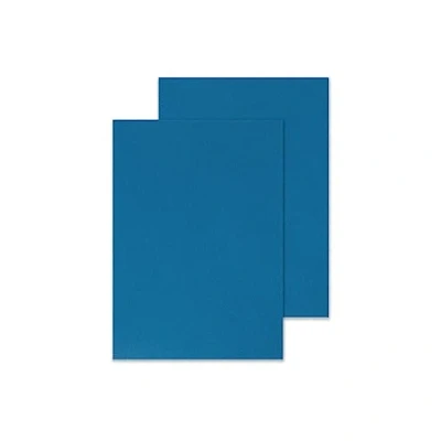 Obrázek Q Connect KF00500 kartonová poklice, 250 g/m2, 100 kusů modrá
