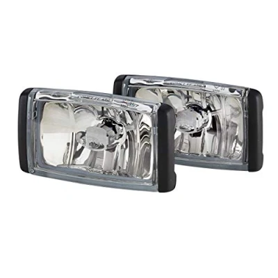 Obrázek HELLA FF/halogenová sada mlhových světlometů Comet FF 450 12V / 24V obdélníková ECE/SAE čiré levé/pravé množství: 2 1NB 010 951 831