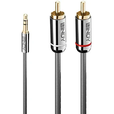 Obrázek Lindy 35337 10 m 3.5 mm na Phono audio kabel, cromo Line Antracit