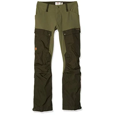 Obrázek Fjällräven Damen Keb Trousers Curved W Reg Hose, Deep Forest/Laurel Green, 40
