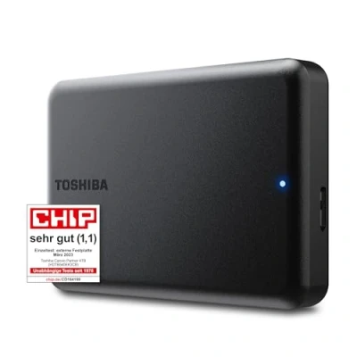 Obrázek Toshiba Canvio Partner 4TB Portable 2,5&#039;&#039; externí pevný disk, USB 3.2, Mac a Windows kompatibilní. Xbox, PS4, PS5