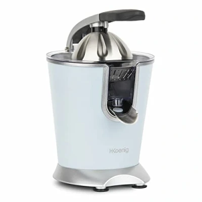 Obrázek H.Koenig AGR86 Zitruspresse, Rostfreies Metall, hellblau, 160W