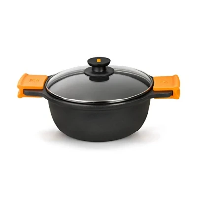 Obrázek BRA A270336 kastrol, hliníkový odlitek, černý, 36 cm