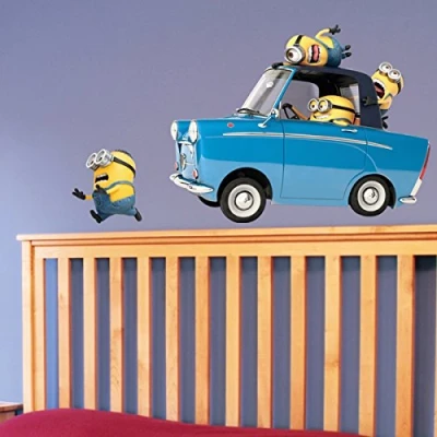 Obrázek North Star wallmin01 Minion Wand Dekoration Die Auto, Mehrfarbig
