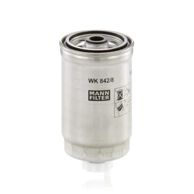 Obrázek MANN FILTER Palivový filtr WK 842/8 pro osobní automobily