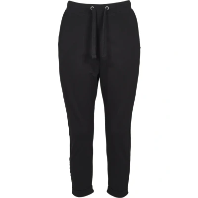 Obrázek Urban Classics Ladies OPEN EDGE Terry TURN UP Pants Teplákové kalhoty, Ženy, Velikost: 3XL, Black