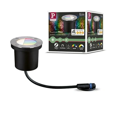 Obrázek Paulmann 94274 Plug &amp; Shine venkovní světlo ZigBee RGBW vestavné do podlahy