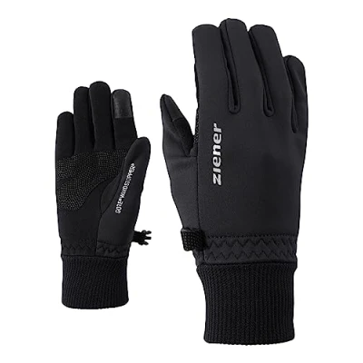 Obrázek Ziener Dětské LIDEALIST GWS TOUCH Junior glove multisport funkční/outdoorové rukavice větruodolné, prodyšné, černé (černé), 5