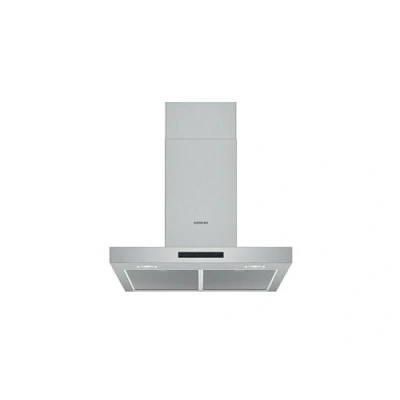 Obrázek Siemens LC66BBM50 iQ300 Dunstabzugshaube / Wandhaube 60 cm LED Beleuchtung Extrem leise Elektronische Steuerung Metall Fettfilter Edelstahl