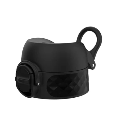 Obrázek Ion8 Auslaufsicherer Ersatz OneTouch 2.0 Trinkflaschendeckel, BPA frei, Schwarz, Klein, 350ml / 500ml