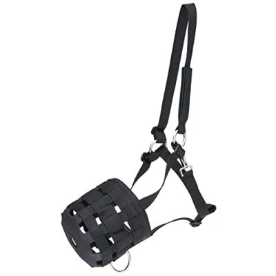 Obrázek Kerbl 321626 náhubek nylon plnokrevník, černý
