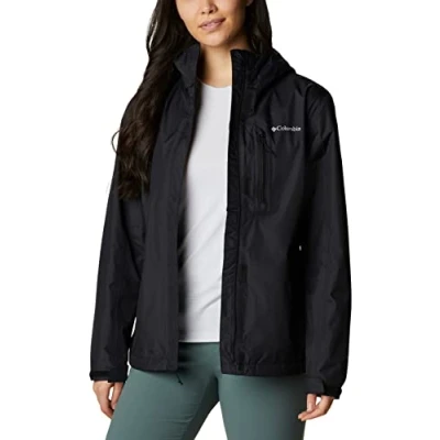 Obrázek Columbia Pouring Adventure Jacket Hardshellová bunda, Ženy, Velikost: Large, Black