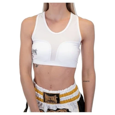 Obrázek Metal Boxe BRASSIERE AVEC COQUES PROTEGE POITRINE blanc L