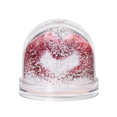 Obrázek walther design Třpytivé kuličky 6,5 x 6,0 cm umělé sklo GK080W, Neige