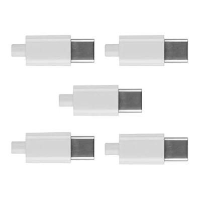 Obrázek JSER 5 Set DIY 24pin USB 3.1 Typ C Stecker SMT mit 3,5 mm SR und Gehäuse Abdeckung