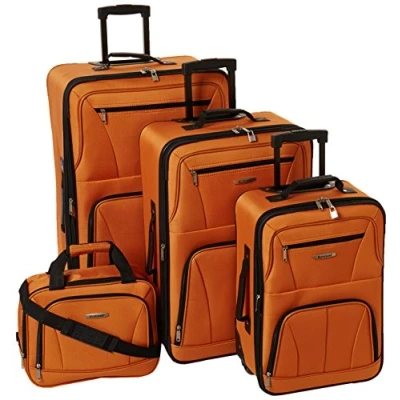 Obrázek Rockland sada příručního zavazadla Jungle Softside, Oranžová, Journey Softside