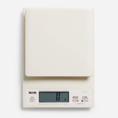 Obrázek Tanita KD320WH33 kuchyňská váha 3 kg s jemným dělením 0,1 g