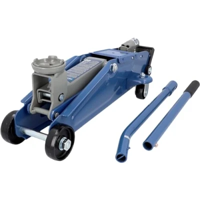 Obrázek cartrend Hydraulický pojízdný vozový zvedák 774001, nosnost až 2 t, 135342 mm, pro auto a malé dodávky, dům dílnu, vyrobený z kvalitní oceli