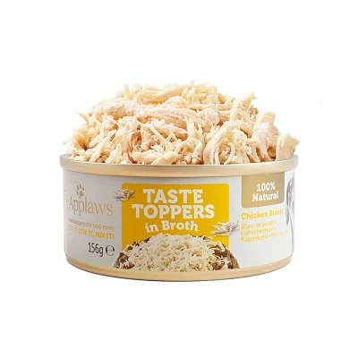 Obrázek Konzerva APPLAWS Dog Taste Toppers Broth kuřecí prsa 156g
