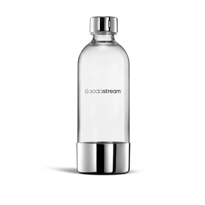 Obrázek sodastream 1 l Flasche für Sprudelwasser und Soda spülmaschinenfest Edelstahl Finish