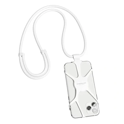 Obrázek VONMÄHLEN Infinity řetízek na mobil univerzální k zavěšení kompatibilní s každým mobilním telefonem a smartphonem silikonové pouzdro páskem designový chránič ze silikonu šňůrka