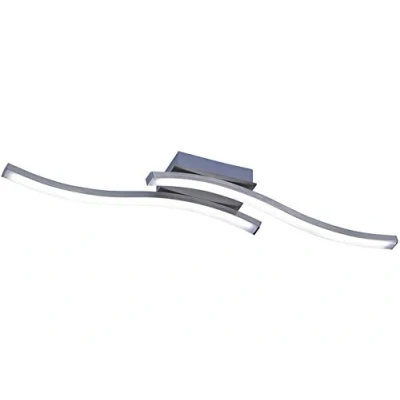 Obrázek Reality Leuchten Route R62472107 LED stropní svítidlo, matný nikl, 5 W, akryl bílý